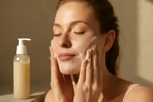 Detergente viso naturale e doppia detersione: perché può rendere la pelle più luminosa in poche settimane