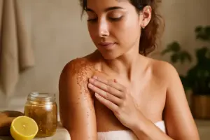 Scrub corpo naturale: l’abbinamento di ingredienti che leviga senza seccare la pelle