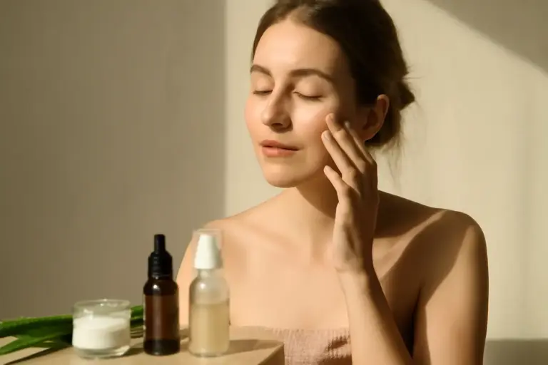 Routine viso minimal con pochi prodotti naturali: i vantaggi di scegliere la semplicità per la tua pelle