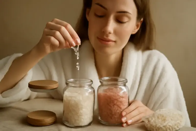 Come si scelgono i sali da bagno naturali ideali? Il dettaglio che fa la differenza nella sensazione di leggerezza