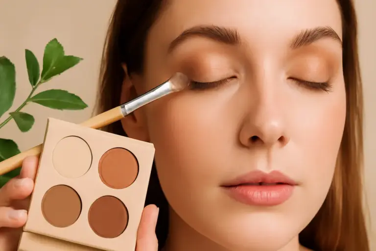 Trucco occhi con ombretti bio: la tecnica di sfumatura che non irrita anche le palpebre più delicate
