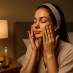 Routine viso serale naturale: la manovra spesso saltata che aiuta il rinnovamento cellulare notturno