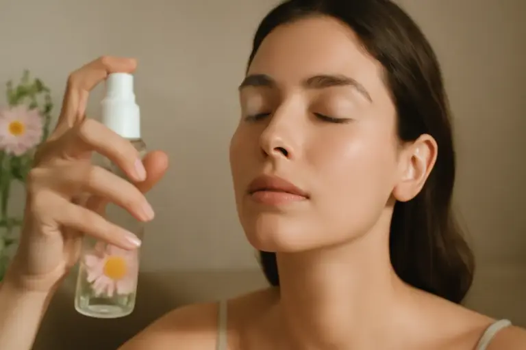 Come si usano le acque floreali sul viso? Il metodo che fissa l’idratazione più a lungo