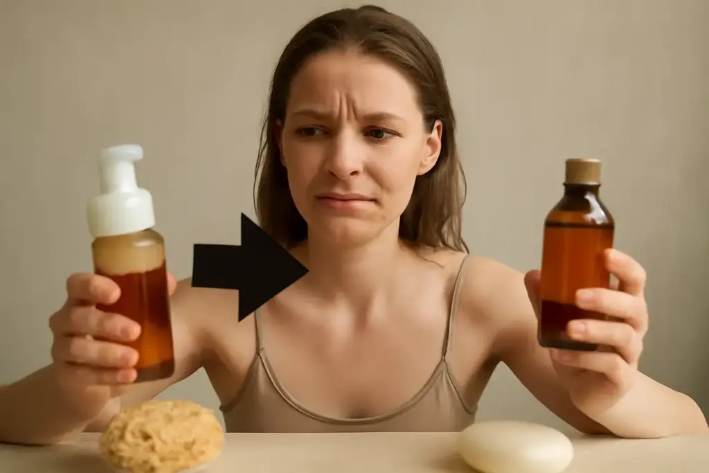 Detergenti naturali schiumogeni o oleosi? Come capire quale scegliere per la tua pelle