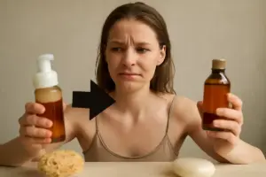 Detergenti naturali schiumogeni o oleosi? Come capire quale scegliere per la tua pelle