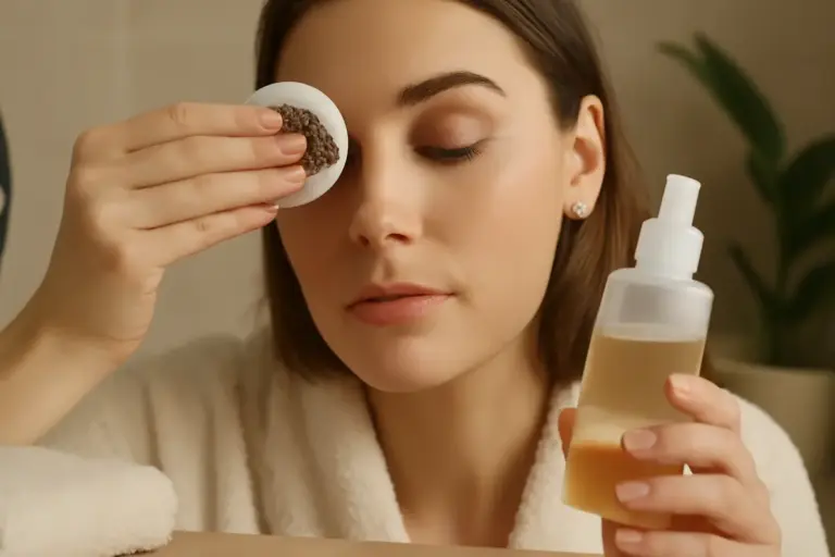 Come si struccano i prodotti makeup naturali waterproof? Il metodo dolce che non stressa la zona occhi