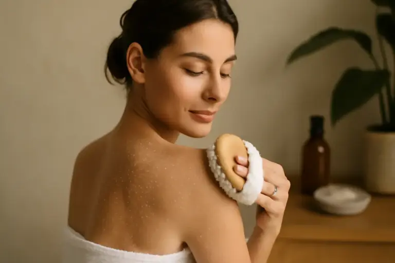 Esfoliazione corpo naturale: il trucco per una pelle morbida che dura settimane