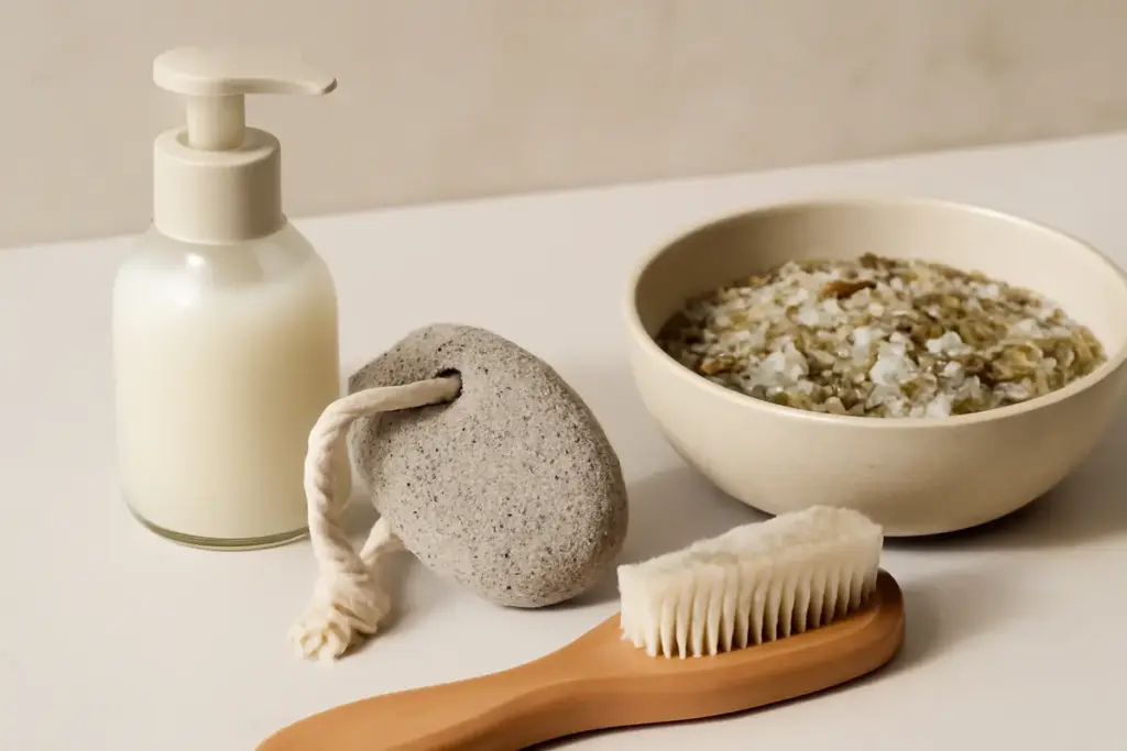 Rimedi naturali e skincare mirata per i problemi della pelle dei piedi
